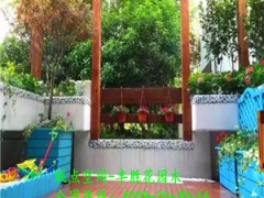 深圳厂家直销户外花园木阳台图2