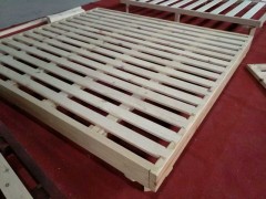 木质床架床板条直板床条床框条厂家联系方式曹县元鑫木业联系方式图1