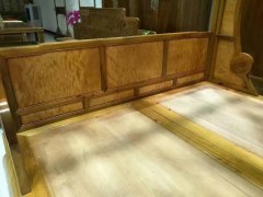 福建金丝楠木古典家具架子床两件套一手货源简约大气可定制加工图2