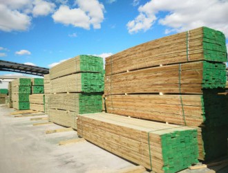 防腐木实木板材_碳化木桑拿板_满洲里荣港木业产品图片