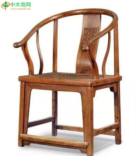 明式锦地龙纹圈椅