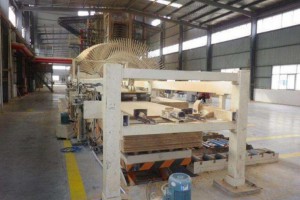 河南淮阳康森木业密度纤维板生产线竣工投产